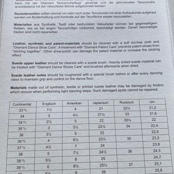 Diamant Latin Sandal Dance shoes, bronze satin - Picture 8 of 8